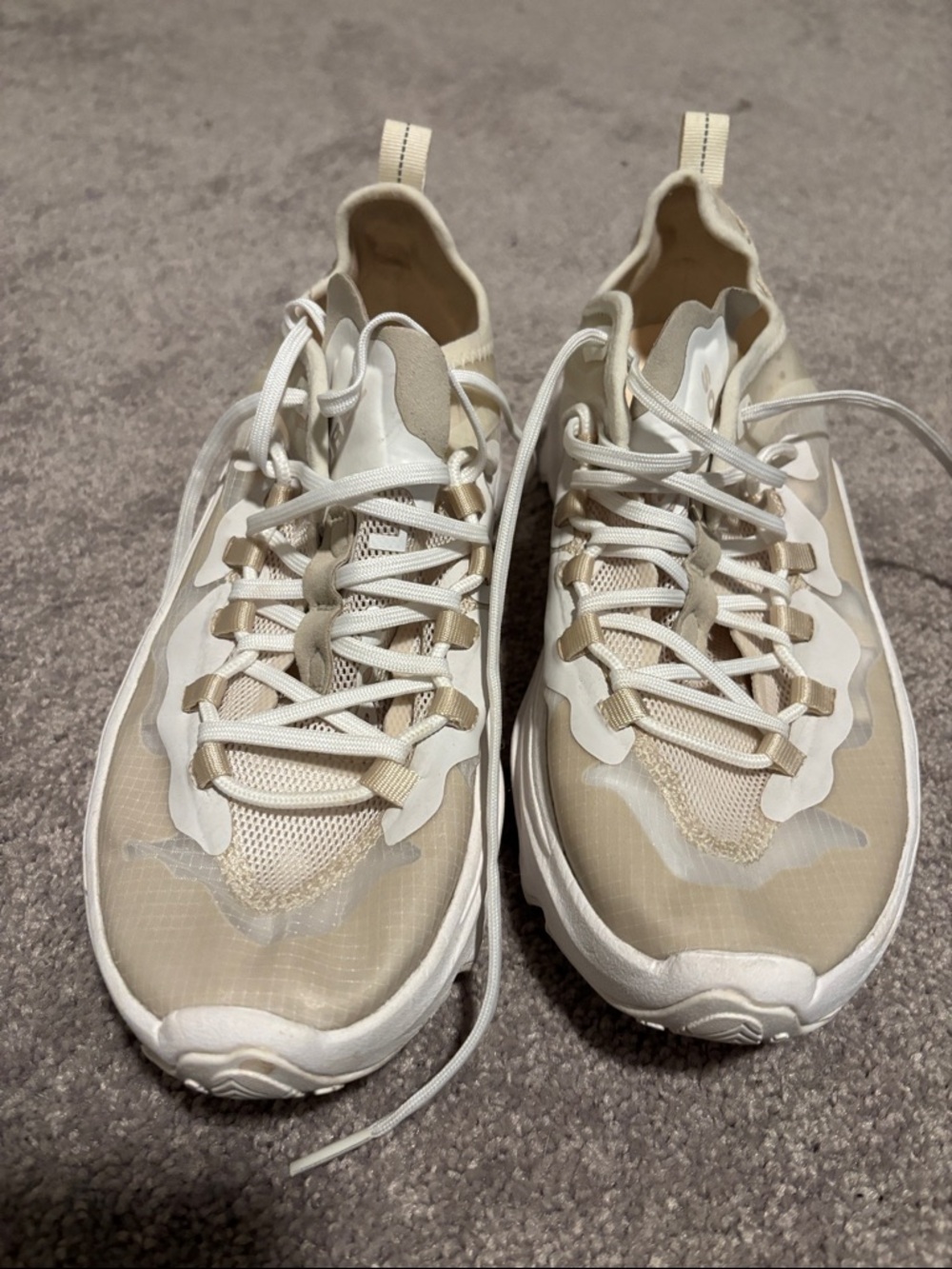 Sorel Men's Athletic Sneakers in Cream and White
